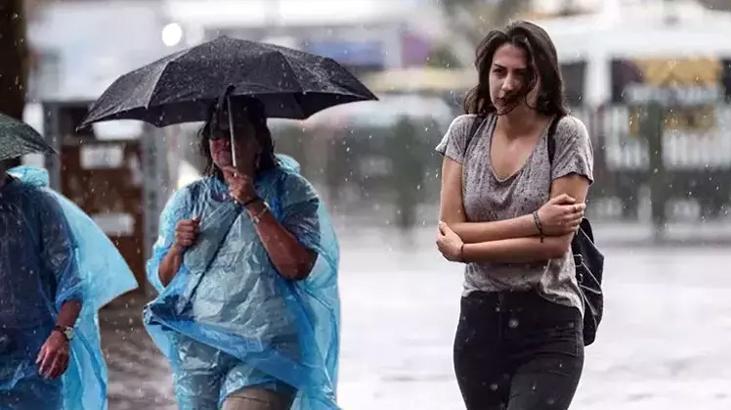 Dikkat: Meteoroloji yeni harita paylaştı ve uyardı! 4 ile sağanak geliyor