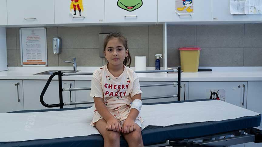 Düğün felakete dönüştü! 8 yaşındaki Elif, 7 operasyonla sağlığına kavuştu
