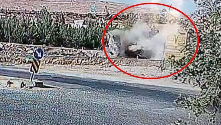 Gaziantep’te 3 kişinin öldüğü feci kazanın kamera görüntüsü ortaya çıktı