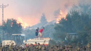 Gelibolu alevlere teslim oldu! 7 köy boşaltıldı