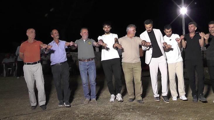 Halay çekerken kalp krizi geçirdi