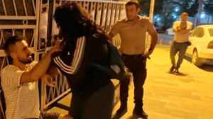 İki sevgilinin yaşadığı olay polisi de bekçiyi de çileden çıkardı