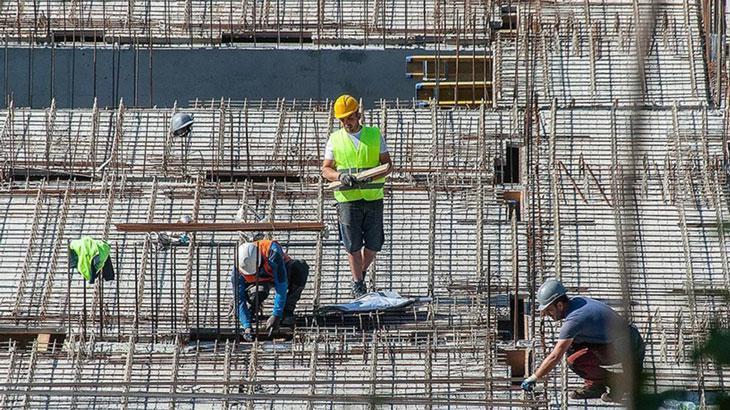 İnşaat sektöründe çalışan sayısı 36 aydır artıyor