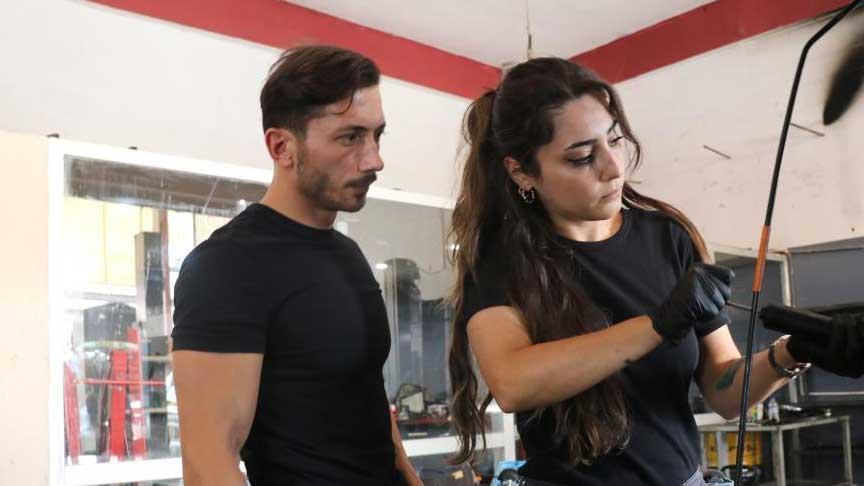 Kadın Usta Motorda: Sümeyra ve Hüseyin Yıldırımın Eşsiz İş Birliği