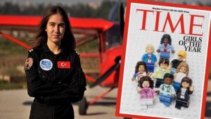 Kırmızı uçağıyla havalandı, dünyanın dikkatini çekti! Defne Özcan TIME dergisinde: ‘3 ay önce mesaj geldi’