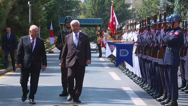 Milli Savunma Bakanı Güler, Japonya Savunma Bakanı Nakatani ile görüştü