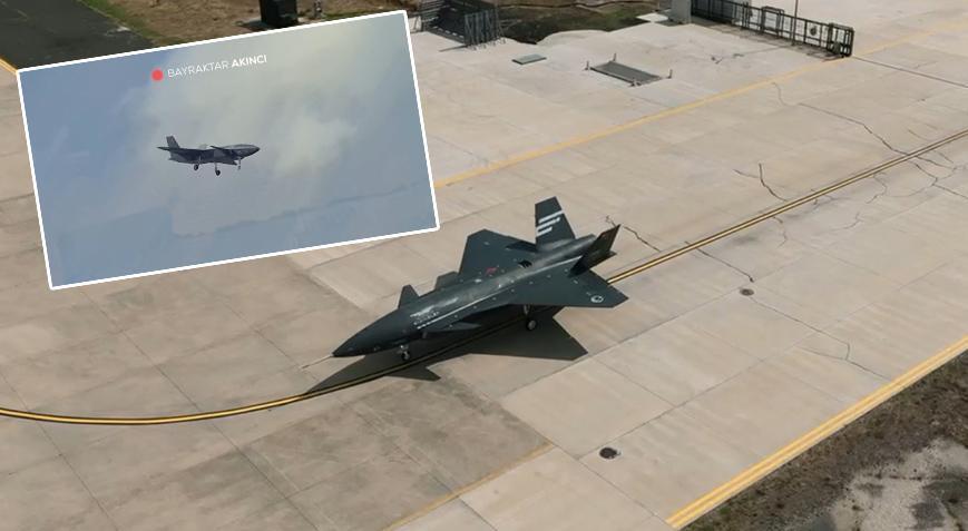 Nefes kesen görüntüler! Bayraktar KIZILELMA bir testi daha başarıyla tamamladı