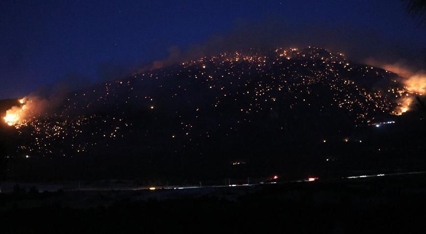 Orman Dışı Alanda Başlayan Yangın: Müdahale ve Gelişmeler
