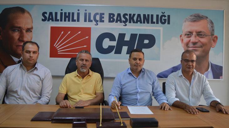 Salihli CHP İlçe Başkanlığı Çekilme Açıklamaları ve Tartışmalı Adaylar