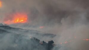 SON DAKİKA Çanakkale’de alevlerle mücadele sürüyor: 5 köy tahliye edildi