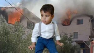 Yürek yakan olay! Alevlerin içinden kurtarılan Asaf’tan acı haber