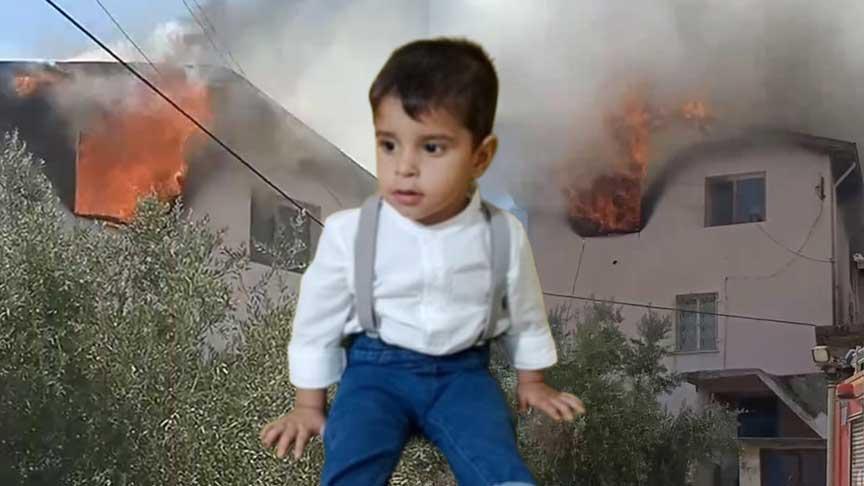 Yürek yakan olay! Alevlerin içinden kurtarılan Asaf’tan acı haber