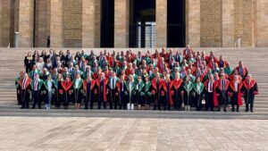 Atatürk’ün Anıtı Önünde Yargıtay Heyetinin Anma Ziyareti ve Anıtkabir Özel Defteri