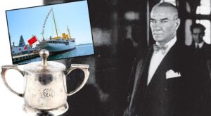 Atatürk’ün Savarona’ya bağlı olduğu iddia edilen şekerliğin müzayededeki yolculuğu ve tartışmalar