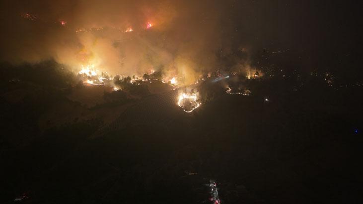 Buldan ve Çevresinde Yangınla Mücadelede Son Gelişmeler: Köyler Tahliye ve Hava Desteği Devam Ediyor