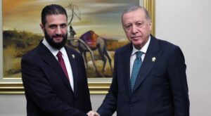 Cumhurbaşkanı Erdoğan, Şara ile Suriye konularını Katar’daki Görüşmede görüştü