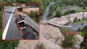 Doğu Karadeniz’de Şiddetli Yağış Sonrası Sel ve Heyelan Detailsi ve Kurtarma Çalışmaları