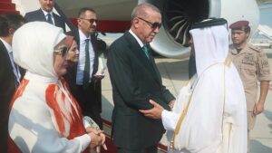 Erdoğan Katar’da İİT-Arap Ligi Olağanüstü Zirvesi’ne Katılmak Üzere Doha’ya Hareket Etti