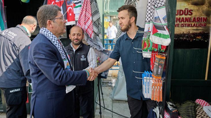 Filistin Farkındalık Çadırı Ziyareti ve Uluslararası Adalet Vurgusu