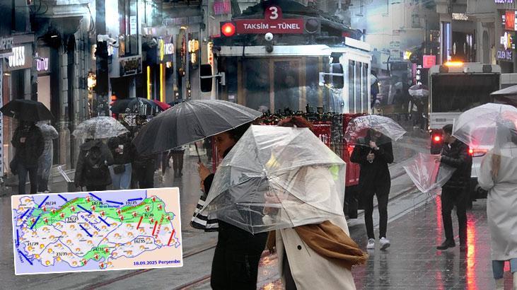 Güncel Hava Durumu ve Uyarılar – 11 Şehir İçin Sarı Kodlu Uyarı ve Bölgesel Tahminler