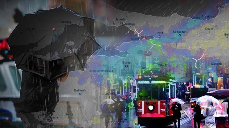 Hafta Sonu Hava Durumu ve Bölgesel Uyarılar: Kuvvetli Sağanaklar ve Sıcaklık Düşüşü