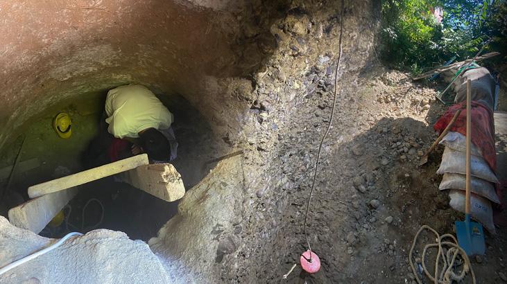 İlkadım’da Define Kazı Operasyonu: 12 Metre Derinlikte Tünel ve Operasyonun Ayrıntıları