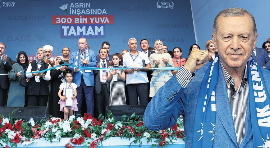 Malatya’da 300 Bininci Afet Konutu ve Yatırımların Açılışı: Erdoğan’dan Depremlere Karşı Tek Yürek Olma Çağrısı