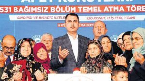 Sındırgı ve Bigadiç’te 531 Temel Atağıyla Depreme Dayanıklı Yaşam Alanları