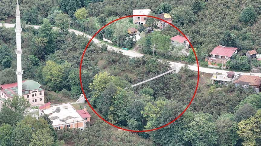 Tokatlıoğlu Mahallesi ve Merkez Mahalleyi Birleştiren Asma Köprünün Hikâyesi