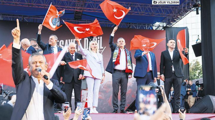 Vesayet Değil Siyaset Mitinginde CHP Liderinin Kritik Mesajları