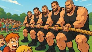 100 Çocuk, Halat Çekmede Devleri Alt Ediyor: Sürtünme ve Uyumun Gücü