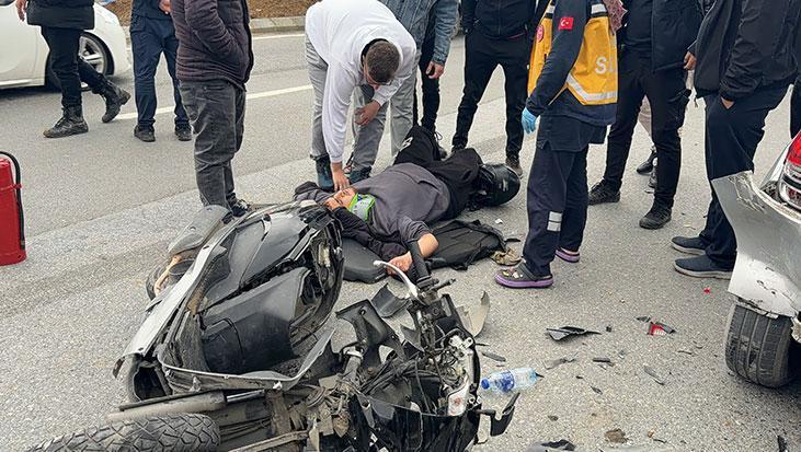Başakşehir’de Motosikletli İki Kişinin Tartışması Sonrası Kaza ve Kurtarma