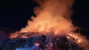 Çerikli Mandırasındaki Saman Balya Yangını ve Kundaklama Şüphesi
