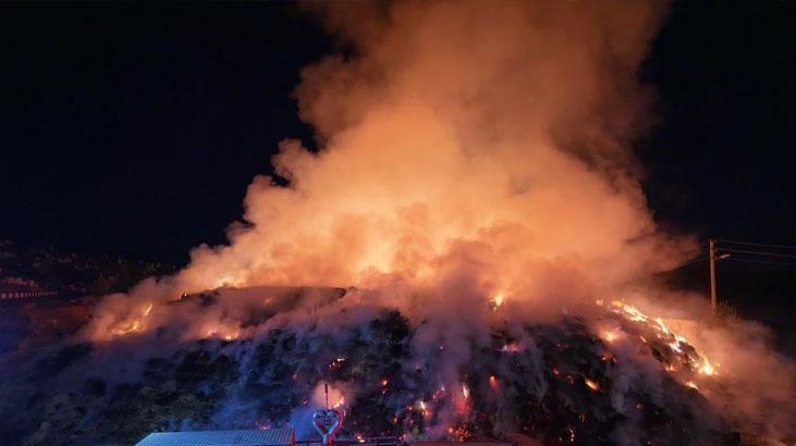 Çerikli Mandırasındaki Saman Balya Yangını ve Kundaklama Şüphesi