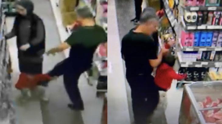 Eskişehir’de Market Girişinde Şiddet Olayı: Baba, 5 Yaşındaki Oğluna Tekme Attı