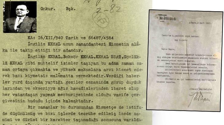 İngiliz Kemal ve Alman Sempatisi: MAH Arşivlerinde İki Özet Rapor