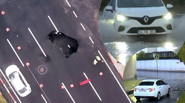 İstanbul’da Yağışla Gelen Çökmeler ve Su Baskınları: Güncel Görünüm