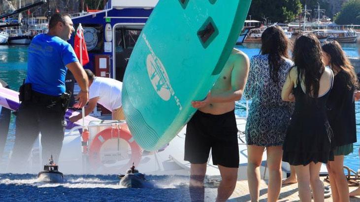 Konyaaltı Sahili’nde SUP Yaparken Sürüklenecek Gençler, Sahil Güvenlik ile Kurtarıldı