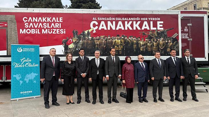 Mobil Müze, Can Azerbaycan’da Çanakkale Ruhu Sınırları Aştı: Gence’den Bakü’ye Uzanan Tarihsel Yolculuk