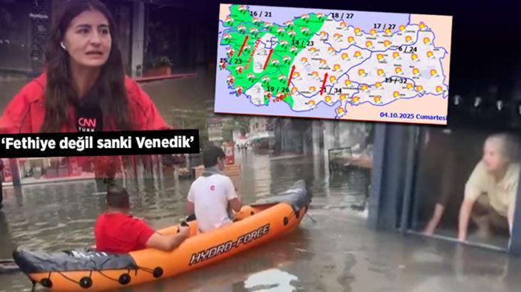 Muğla’da Yağışın Ardından Şehrin Nabzı: Fethiye ve Ortaca’da Su Baskınlarıyle Güncel Gelişmeler