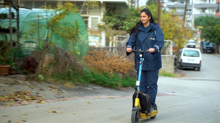 PTT Dağıtımında Elektrikli Scooter Dönemi: Fosilsiz Gönderim ve Enerji Verimliliği