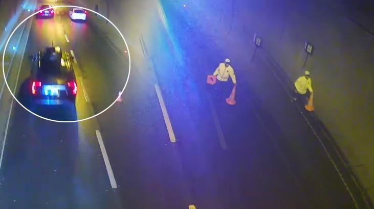 Rize İyidere Tünellerinde Konvoy Güvenliği: Beton Mikserinin Arızasıyla Olası Facianın Önüne Geçildi