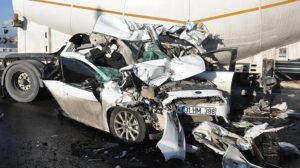 TIR ve Silobasın Çarpışması Sonrası Trafik Akışının Yeniden Düzenlenmesi