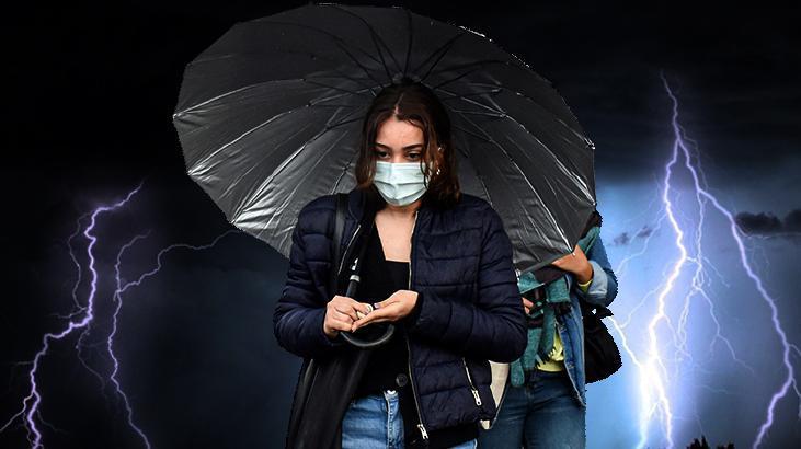 Türkiye Genelinde Sağanak Yağış ve Düşen Sıcaklık Uyarısı – 7 İl İçin Sarı Kod