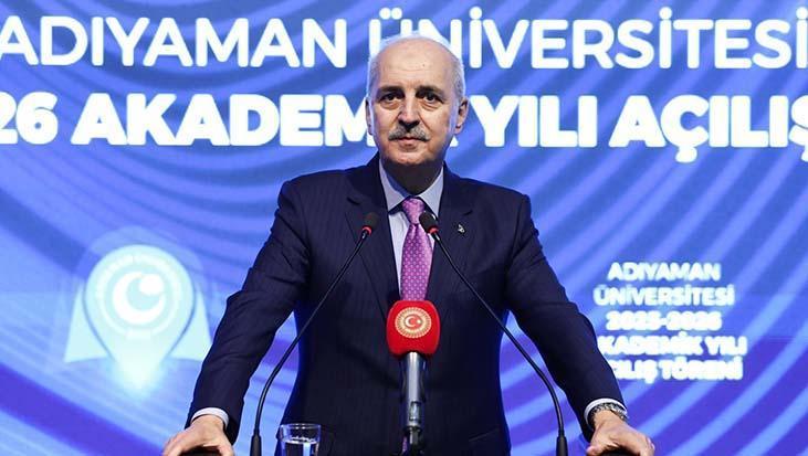 Adıyaman Üniversitesi 2025-2026 Akademik Yılı Açılışında TBMM Başkanı Kurtulmuş: Birliktelik ve Yeniden Yapılanma Vurgusu