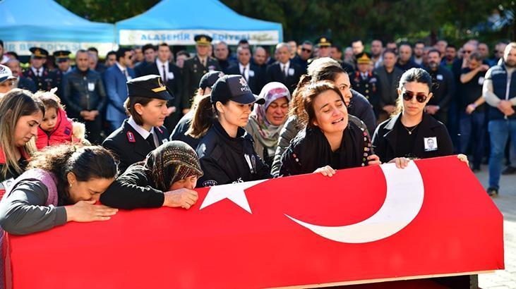 Alaşehir’de Görev Şehidi: Ali Barut ve Hatice Ünal Kazası Sonrası Tören