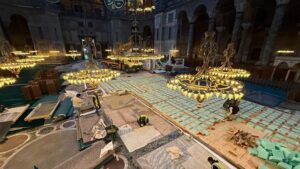 Ayasofya-i Kebir Camisi’nde İkinci Etap Restorasyon: Deprem Güvenliği ve Zemin Koruma Önlemleri