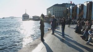 Beşiktaş Sahili’nde Ara Tatil Günleri: Hava Güneşli, Şehir Bahar Havasında