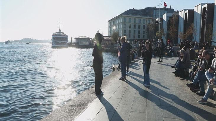 Beşiktaş Sahili’nde Ara Tatil Günleri: Hava Güneşli, Şehir Bahar Havasında