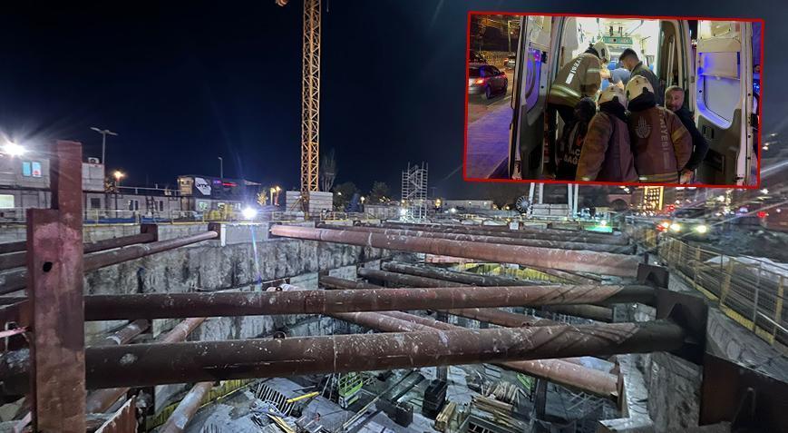 Beyoğlu Metro Şantiyesinde İskelenin Devrilmesi: 2 İşçi Kurtarıldı, 1 İşçi Yaşamını Yitiriyor